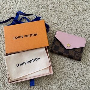 Louis Vuitton Damier Ebene Zoe Wallet